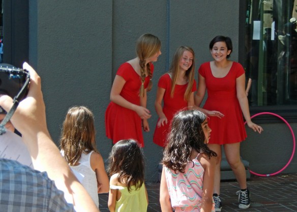Dad takes a picture, Palo Alto World Music Day (Father's Day) 
