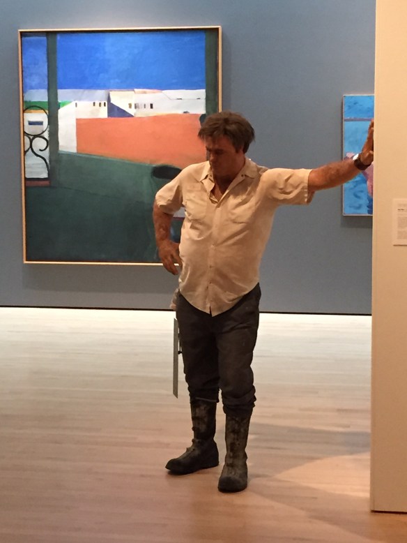 Slab Man, Vinyl resin and fiberglass, polychromed in oil, Duane Hansen