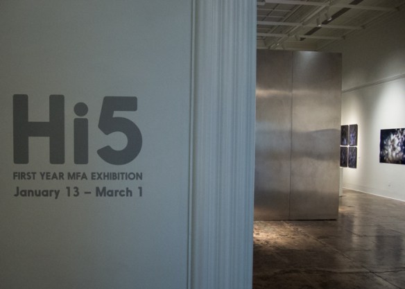 Hi5 at the Stanford Art Gallery, Jan. 2015