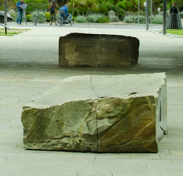 Andy Goldsworthy: Drawn Stone, 2005, De Young Museum, SF 